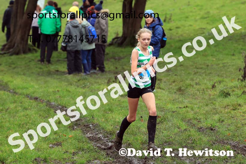 Womens under-17s and under-20s 2023 NECAA Cross Country Relays, Thornley Hall Farm, Peterlee, County Durham. Photo: David T. Hewitson/Sports for All Pics